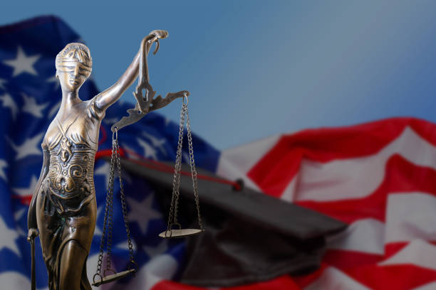 istock Gavel and USA flag, justice 1294391063