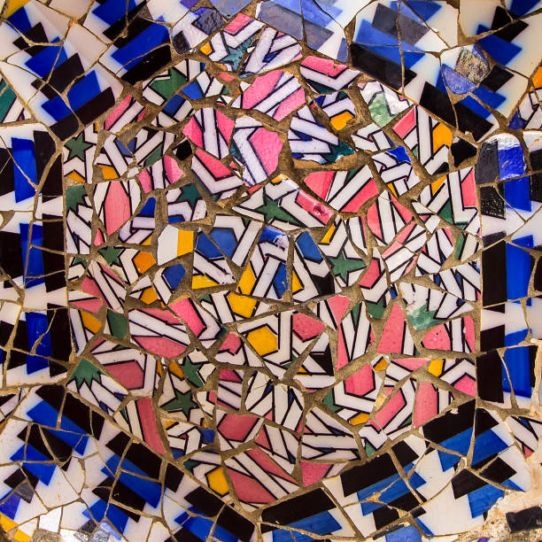istock Mosaic broken tiles Abstract colorful. 1294392292
