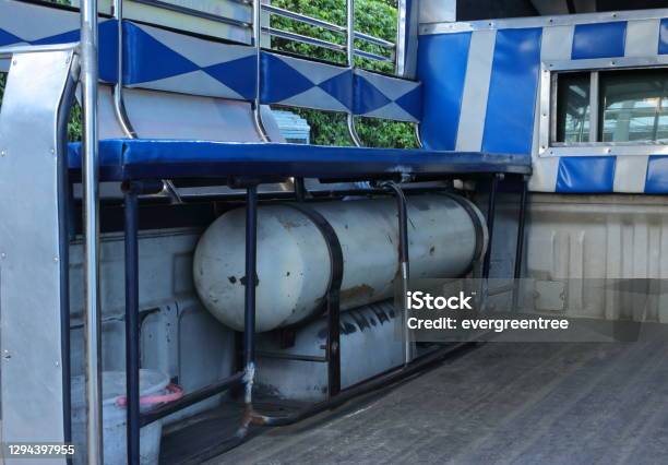 Under Seat Stock Photo - Download Image Now - Gas Tank, Installing, Below
