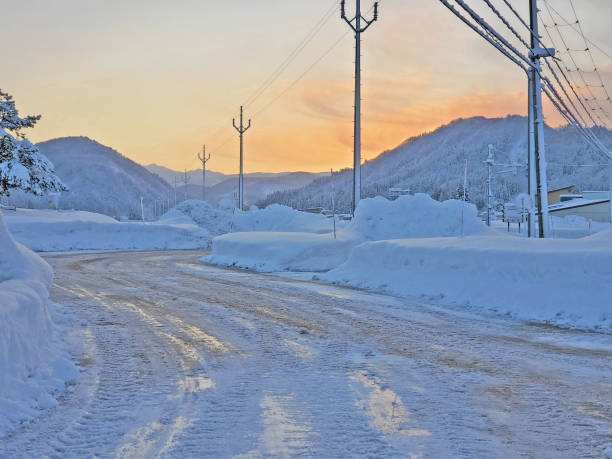 istock heavy snowfall AKITA,JAPAN 1294401087