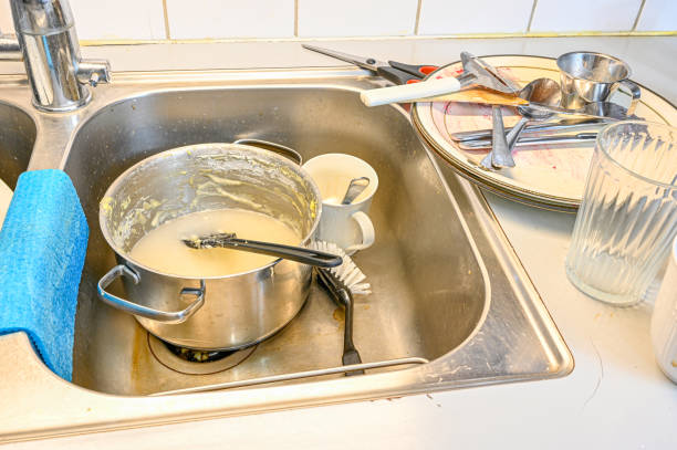 istock dirty dishes in a Swedish kitchen january 2021 1294402332
