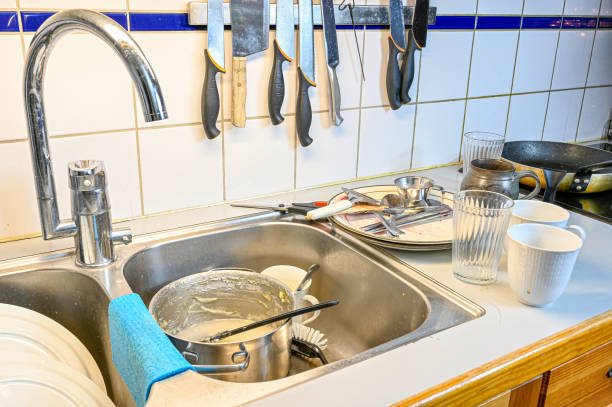 istock dirty dishes in a Swedish kitchen january 2021 1294402333