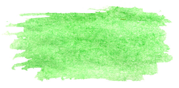 istock Green watercolor 1294412416