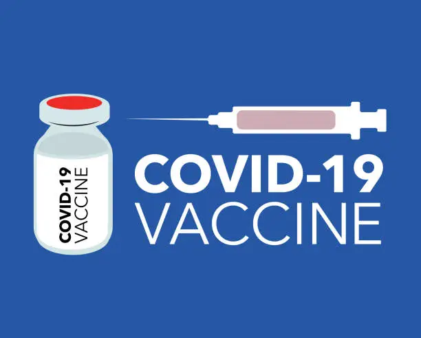 Vector illustration of Covid-19 vaccine