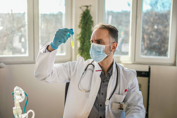 istock Medical professional working at office 1294417251
