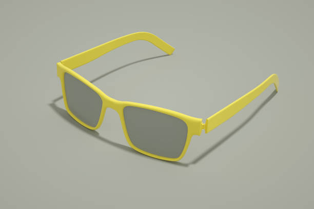 istock Minimal Summer Concept, Sunglasses, Isometric view 1294420775