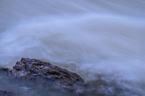 istock Full-flowing mountain river in the Carpathian Mountains 1294426655