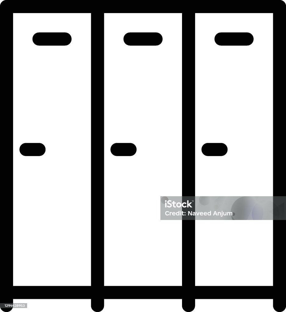 Lock Up Vector Lockup Stock Illustration - Download Image Now - Backgrounds, Cabinet ...