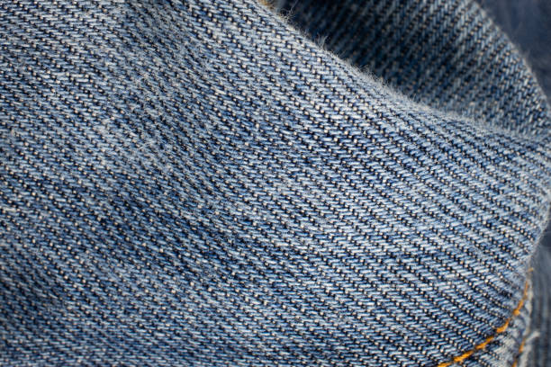 istock blue denim fabric with visible details. textura or background 1294429028