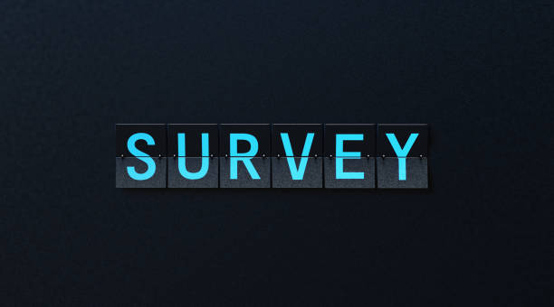 istock Survey Written Airport Billboard On Black Background 1294429210