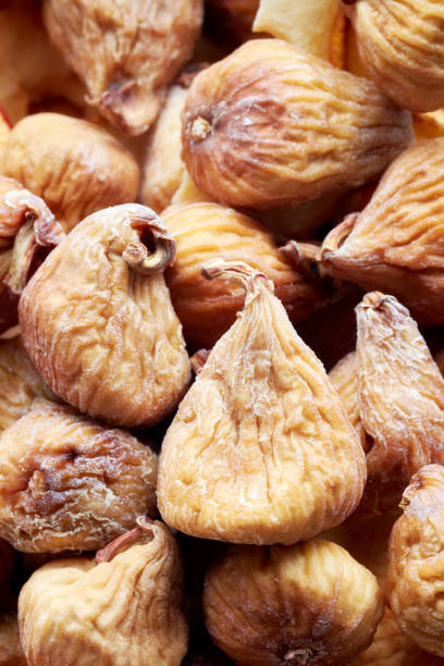 istock Close up of dried organic figs. 1294434681