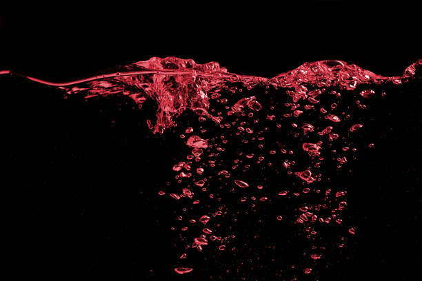 istock Splash wave of red wine 1294434946