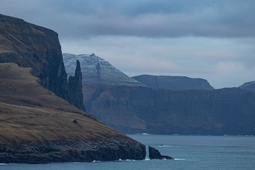 High Cliffs at Faroe Islands