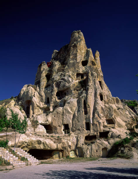 istock Elmali Kilise, ancient christian rock church 1294437743