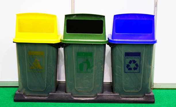 istock Colorful recycle bins 1294438942