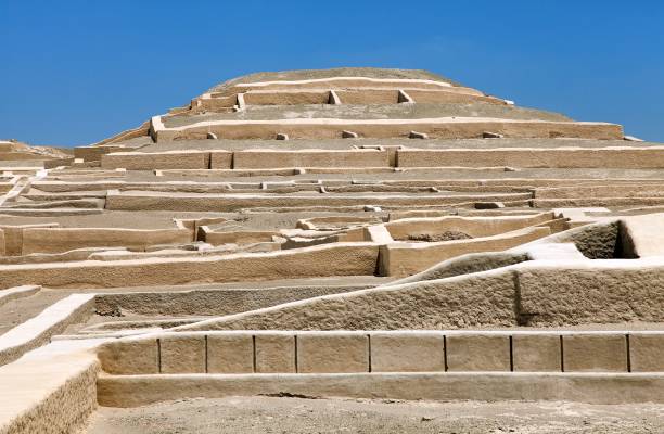 istock Nasca or Nazca pyramid at Chahuachi in Peru 1294443020