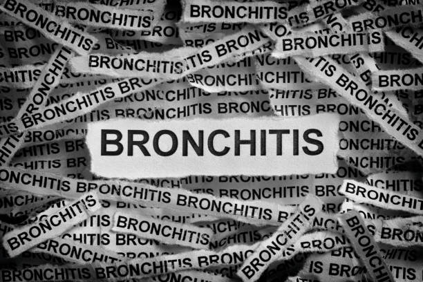 istock Torn pieces of paper with the word Bronchitis 1294444366