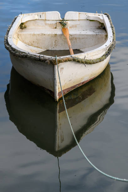 istock Small rowing boats in a harbor 1294445954