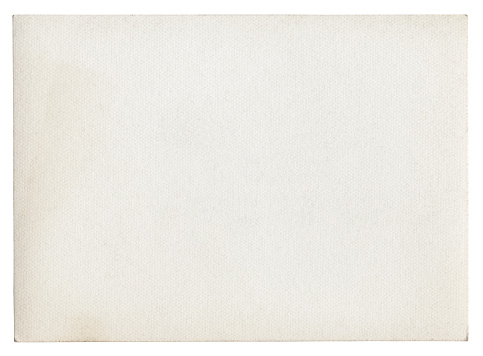 Blank white paper isolated