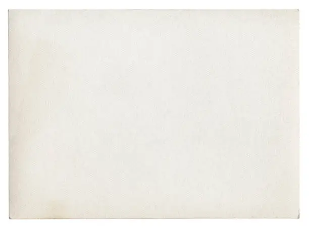 Photo of Blank white paper isolated