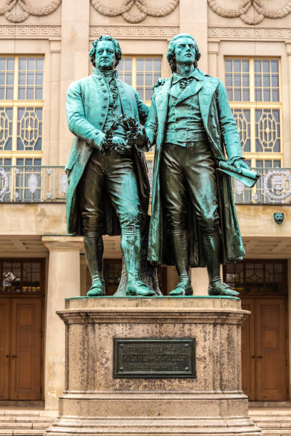 istock Goethe and Schiller monument in Weimar 1294454007