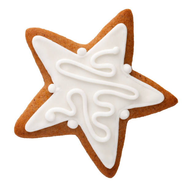 Gingerbread Cookie In Shape Of Star