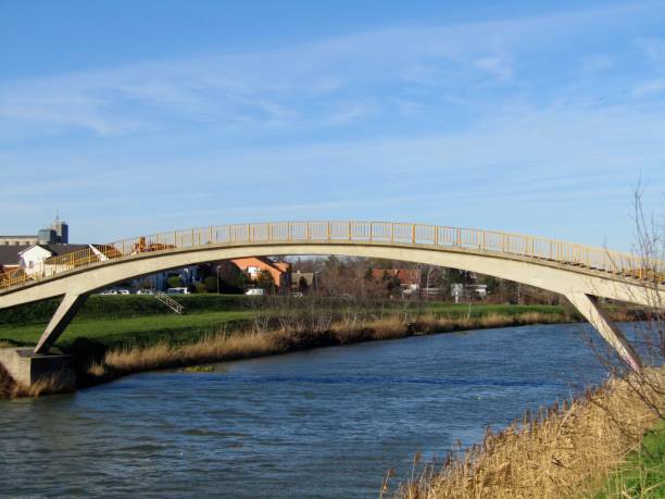 istock View of the pedestrian bridge 1294461257