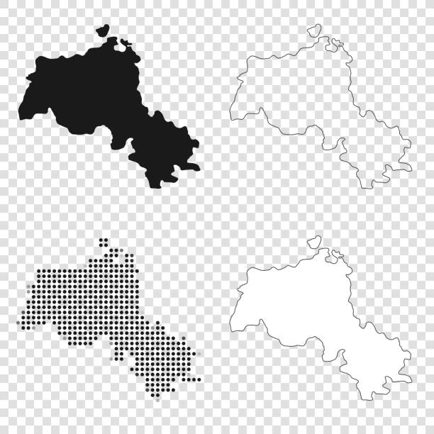 Kurdistan maps for design - Black, outline, mosaic and white Map of Kurdistan for your own design. With space for your text and your background. Four maps included in the bundle: - One black map. - One blank map with only a thin black outline (in a line art style). - One mosaic map. - One white map with a thin black outline. The 4 maps are isolated on a blank background (for easy change background or texture).The layers are named to facilitate your customization. Vector Illustration (EPS10, well layered and grouped). Easy to edit, manipulate, resize or colorize. iraqi kurdistan stock illustrations