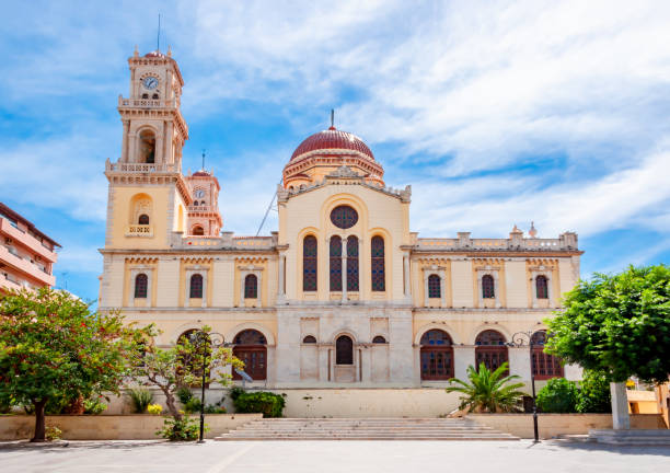 istock gios Minas (Saint Minas) Cathedral in Heraklion, Crete island, Greece 1294465344