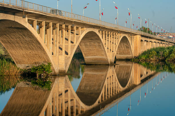 Sanliurfa Birecik Bridge Birecik İlçesi Şanlıurfa Güneydoğu Anadolu Bölgesi rumkale stock pictures, royalty-free photos & images
