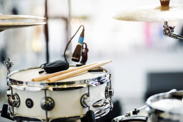 istock Rock drum set with cymbals stock photo 1294467520