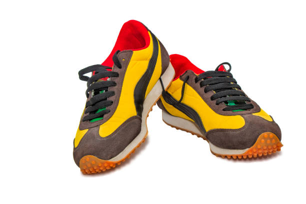 istock Athletic shoes - men's sneakers on a white background. 1294472653