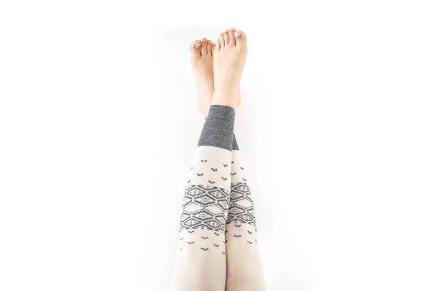 istock women's legs in warm wool leggings 1294474182