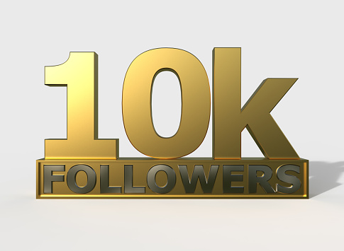 10000 followers celebration