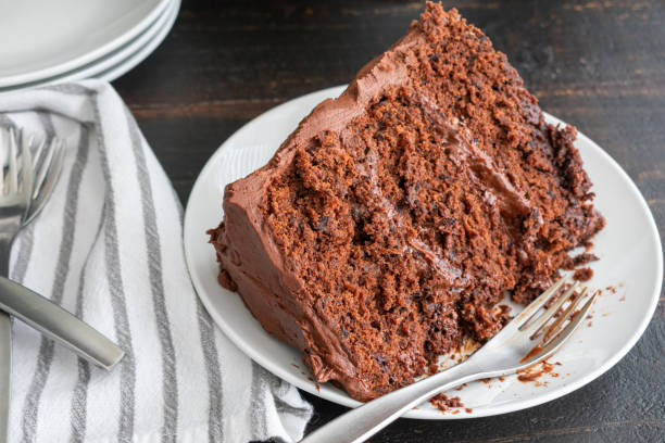 istock Chocolate Stout Cake with Chocolate Bourbon Sour Cream Frosting 1294482701