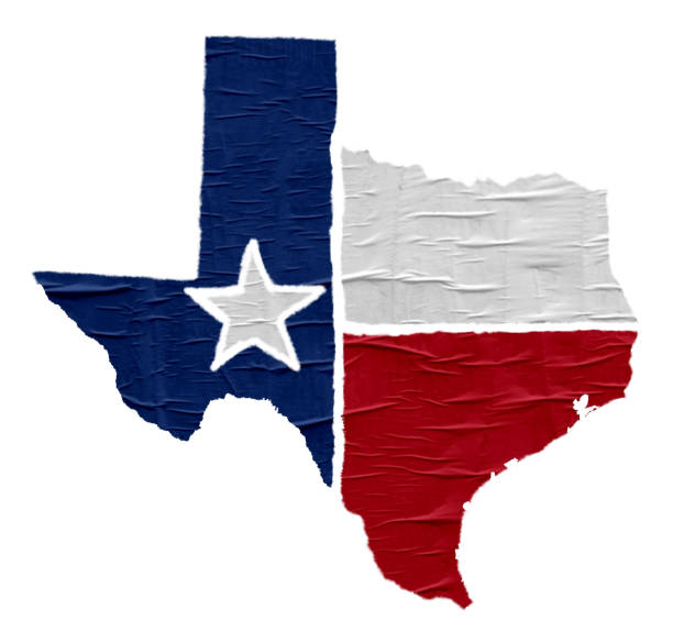 bundesstaat texas - grunge-flagge - texas state flag stock-fotos und bilder