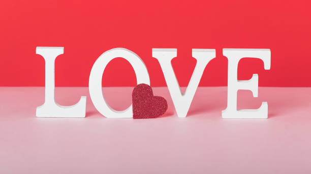 istock Valentines day concept with white love letters and a heart 1294489832