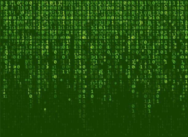 3,000+ Green Matrix Background Stock Illustrations, Royalty-Free Vector ...