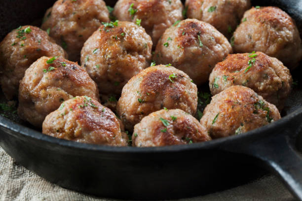 istock Italian Style Turkey Meatballs 1294492238