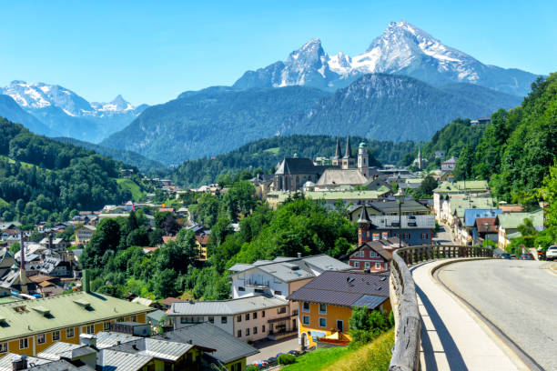 istock Berchtesgaden landscape and Watzmann mountain 1294495200