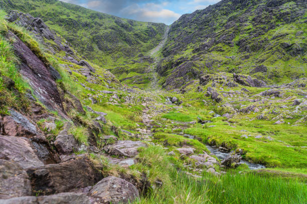 Devils Ladder trail, one of the most difficult and dangerous trails in Ireland