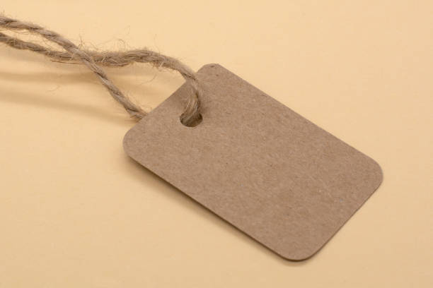 istock One craft tag. Copy space for your text. Black Friday concept. 1294499012