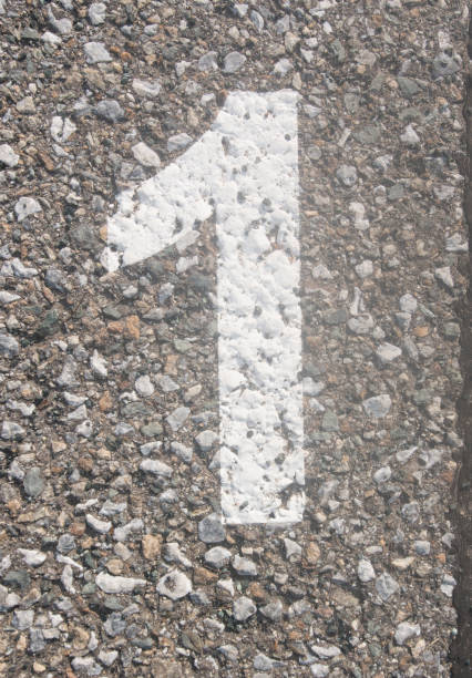istock the number one, an arabic numeral 1294499123