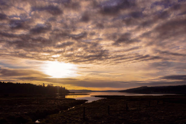 istock Sunset over Hood Canal 1294504956
