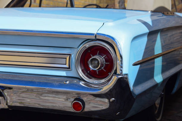 istock Rear lamp in American classic car 1294505252