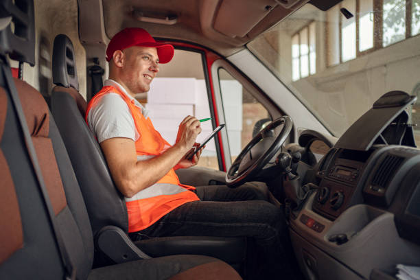 istock His deliveries are all digitally organized 1294505792