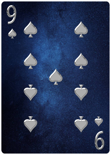 istock Nine of Spades playing card 1294505871