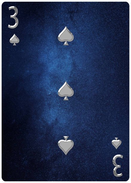 istock Three of Spades playing card 1294505956