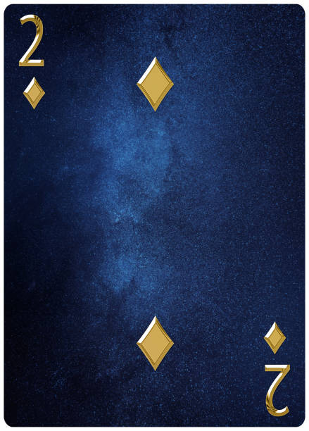 Two of diamonds playing card