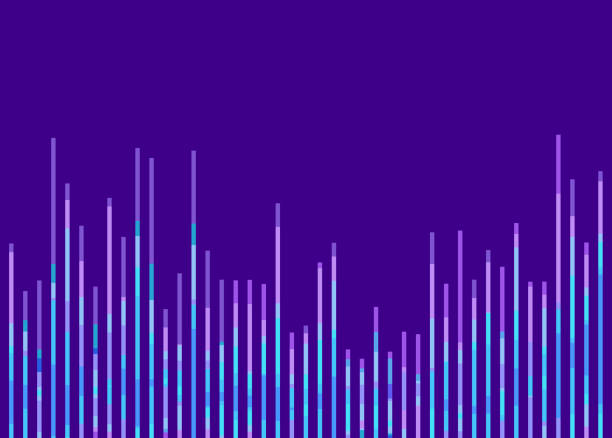 과학 데이터 추상적 배경 - research science laboratory dna stock illustrations